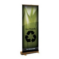 Eco Friendly Retractable Kit, Fabric (33" x 80" )